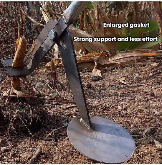 Handmatige Boomstronkverwijderaar - Worteltrekker Tool - Tuinonderhoud - Staande bediening - 120 cm handvat - Metaal — afbeelding 2