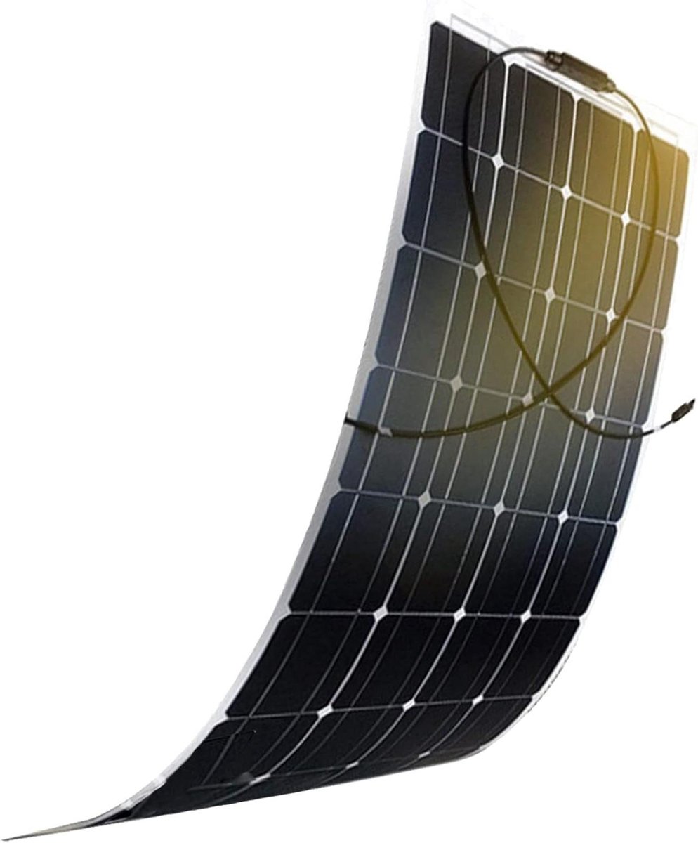 Flexibel Zonnepaneel - Draagbare Energie - Buiten Energie - Extreem Flexibel - 50 W - Zwart