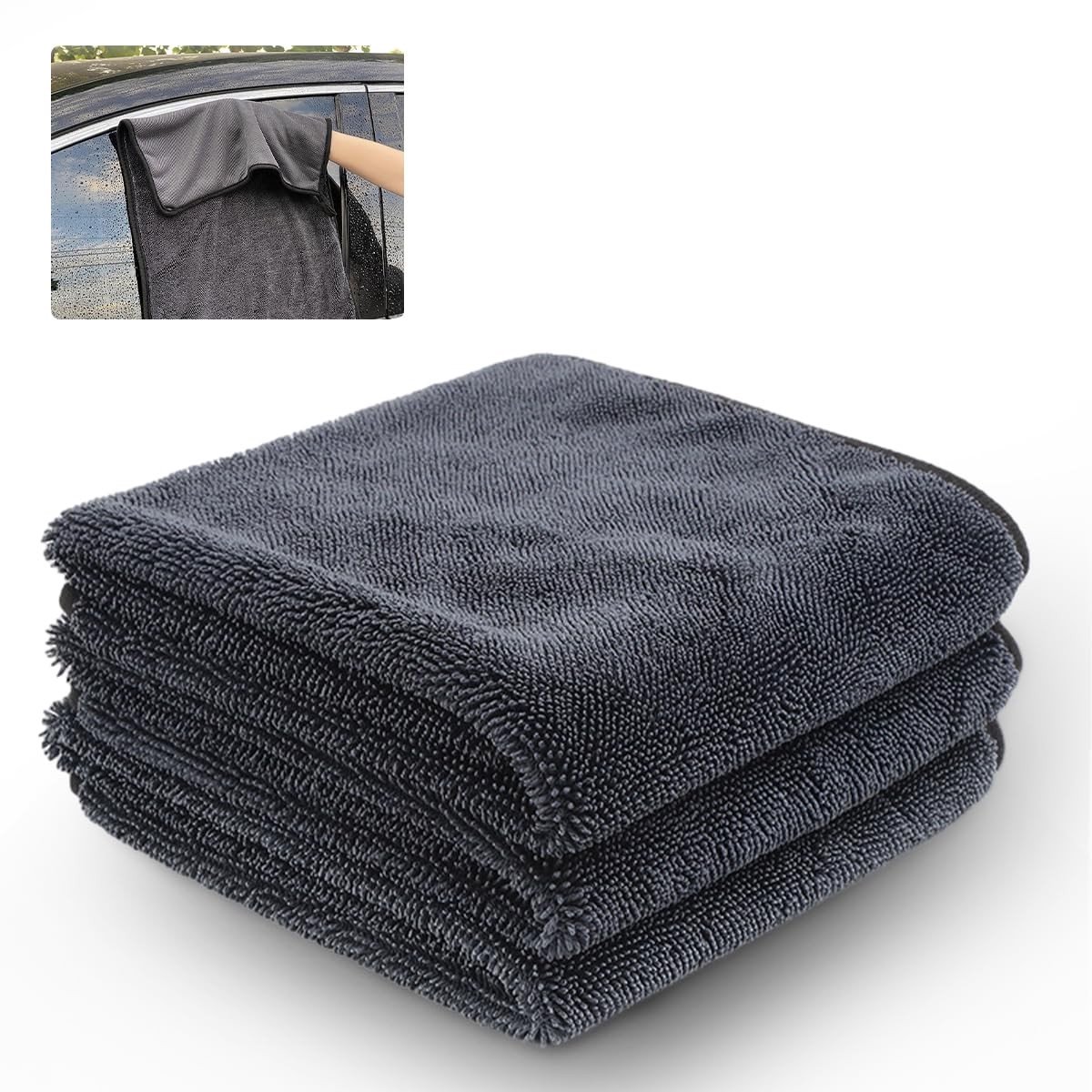 Dailygoody - Shiny Bath XXL douchehanddoek - Extra absorberende microvezel - 40 x 60 cm -