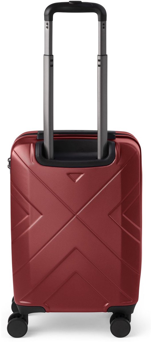 Oistr Napoli Handbagage Spinner 55 cm - 38 liter - 55x35x20 cm - burgundy red