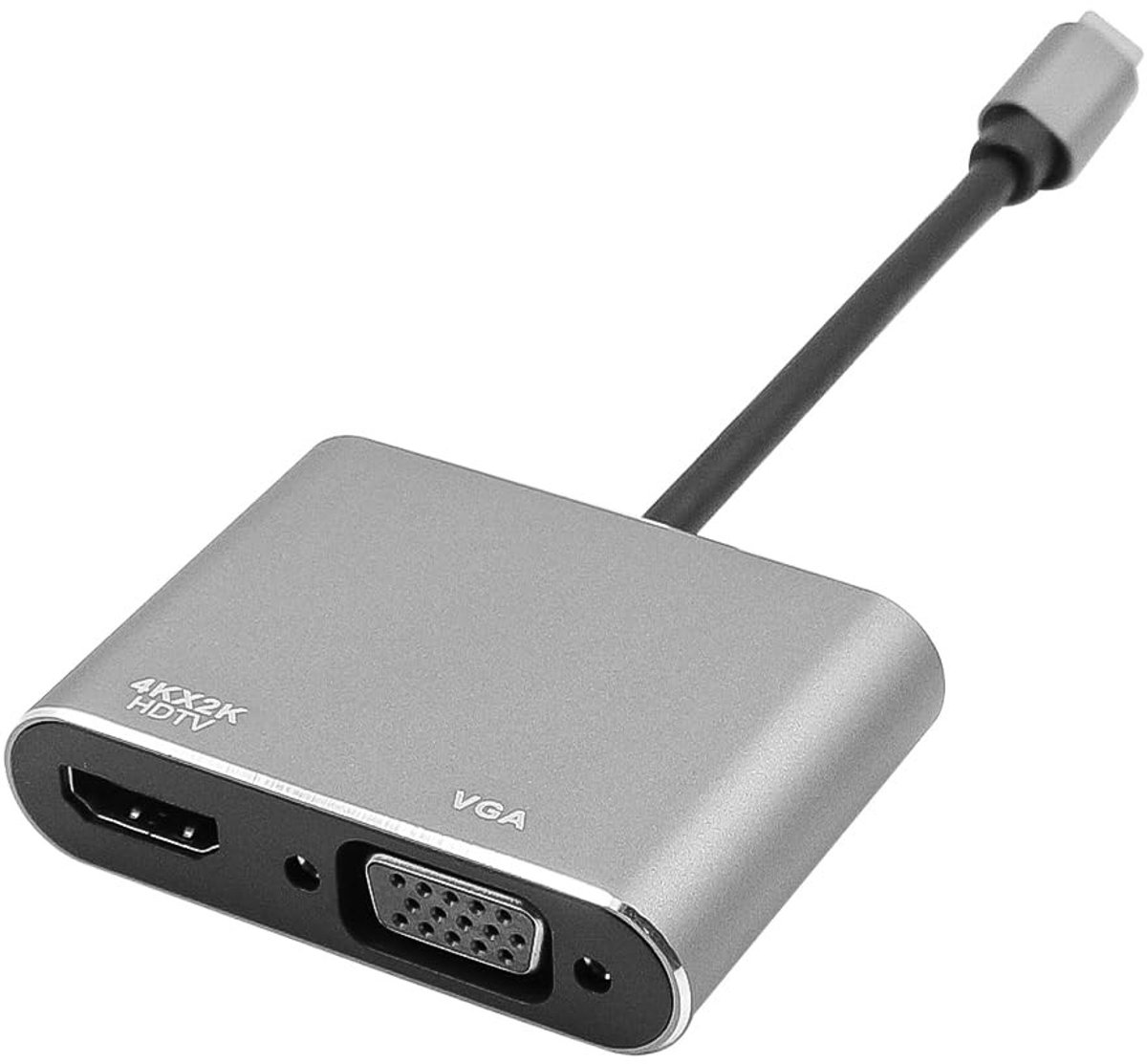 Dailygoody - USB Type C naar HDMI Adapter - 2k 4K - Aluminiumlegering - USB 3.1 - Ideaal voor MacBook en iPad Pro - Compact ontwerp
