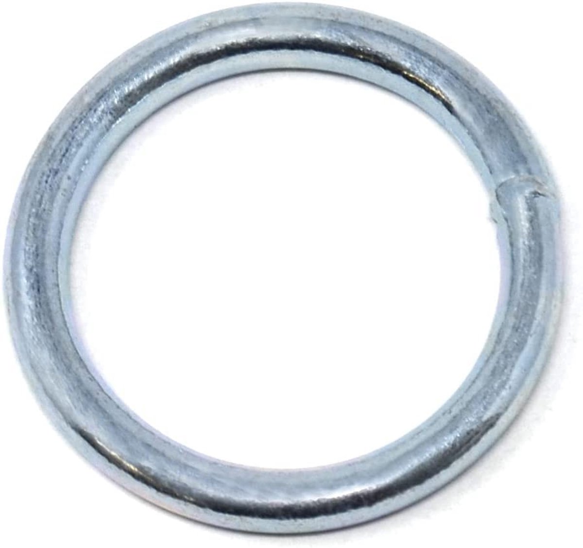 Dailygoody - Stalen ring - O-ring verzinkt - 6 mm x 60 mm - Geschikt voor touwen en kabels - 4 stuks - Perfect voor volwassenen