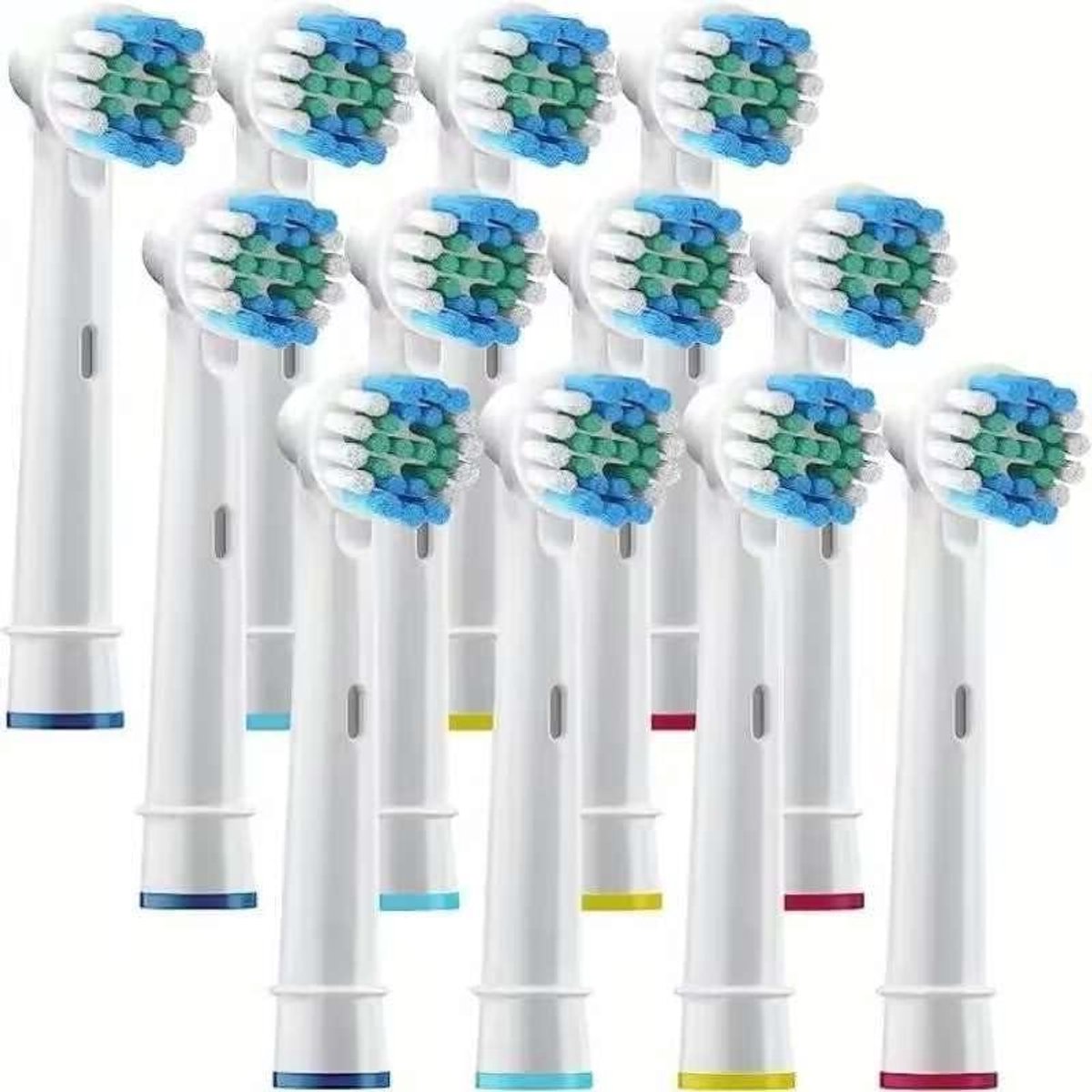 Tandenborstelkoppen - Vervangende Borstels - Mondhygiëne Verbeteren - Specifiek Ontworpen - 4 Stuks - Wit