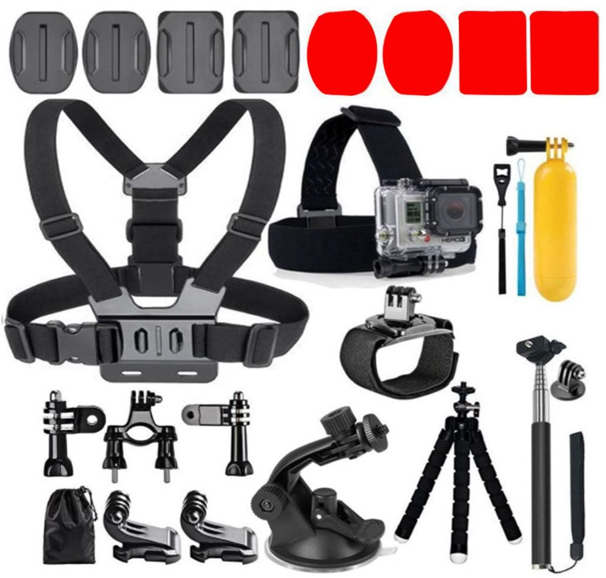 Van toepassing opGoPro HeroAccessoireset