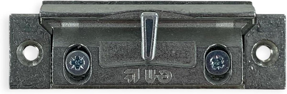 Raambeslag Vervangstuk - Onderdeel - Raam Reparatie - Links en Rechts Bruikbaar - 62 mm Lengte - Zilver
