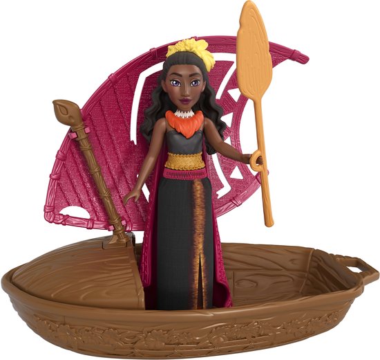 MATTEL Pirogue en zijn 3 verrassingen JBT68 -Vaiana 2 van Disney — afbeelding 2