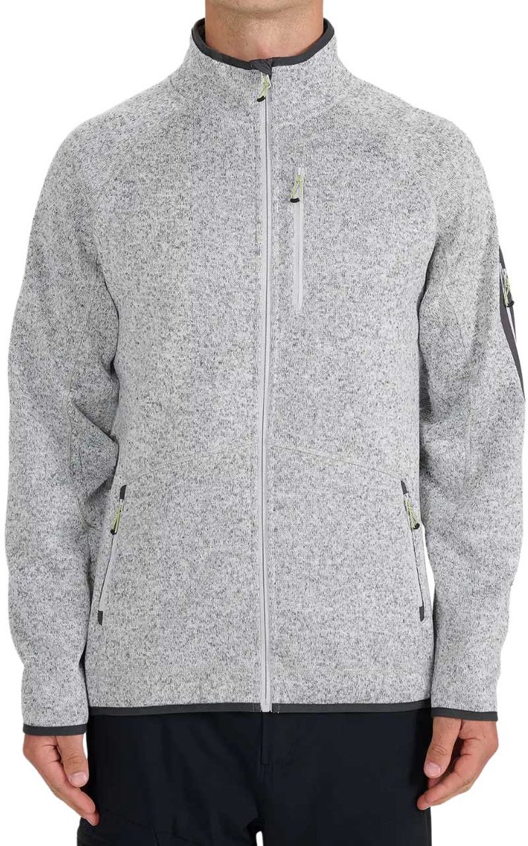 4F Fleece Heren 2XL Grijs