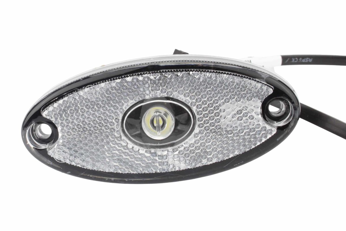 Aspöck Flatpoint 2 LED wit | Markeringslamp 12V | 31-6909-017