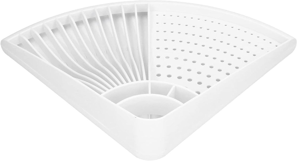Keukenrek - Opbergrek - Keuken organiseren - Ruimtebesparend - 34 cm - Wit