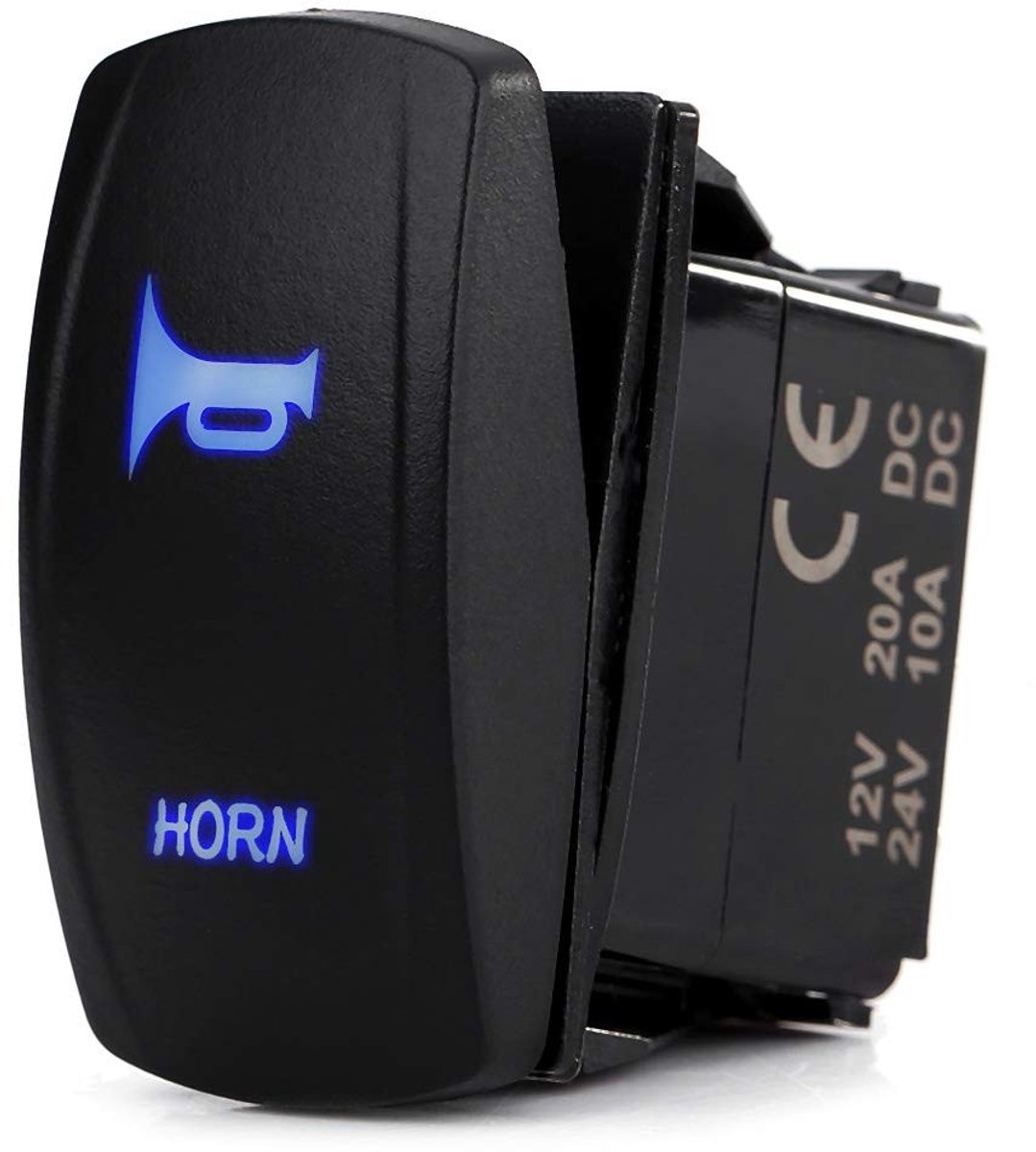 aladdien - Rocker Toggle Switch - 12V-24V - Met LED - Auto en Caravan - Duurzaam en Betrouwbaar - Schakelaar voor Boot en Motorfiets - Geschikt voor...