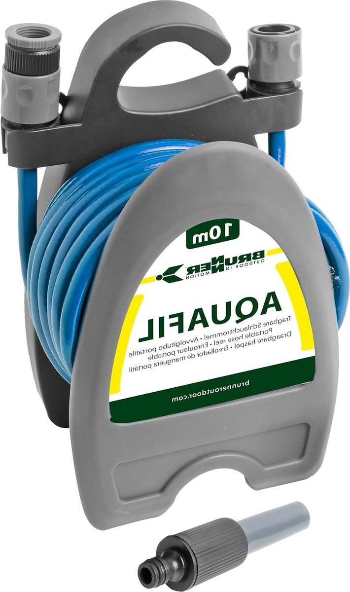 Waterfilter Slang - Intrekbaar Systeem - Kamperen en Hiken - Modern Design - 1200 gram - Grijs