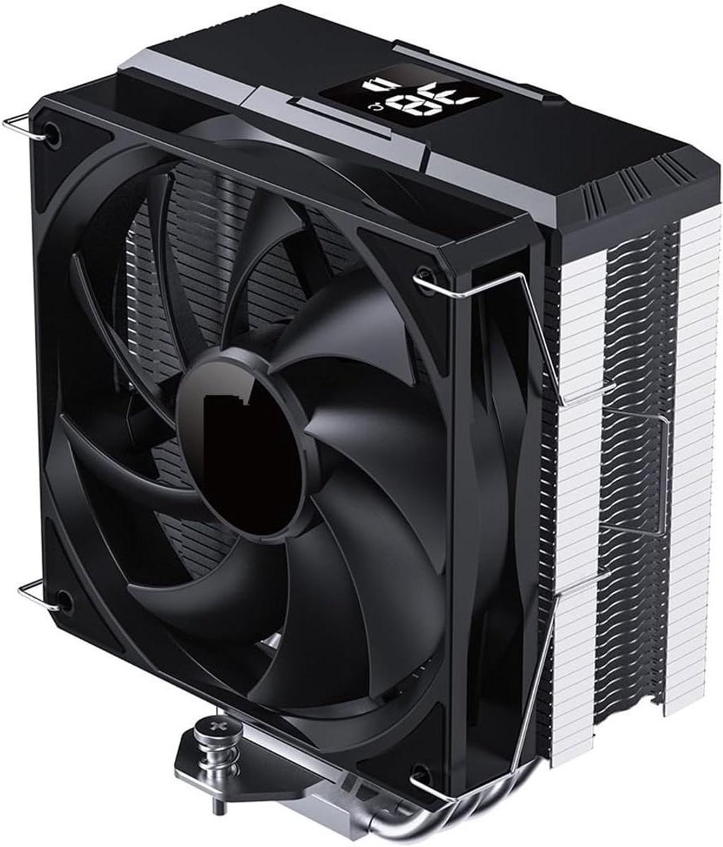 Digitale Radiator - PC Koeler - Computer Koeling - ARGB Verlichting - 120mm Ventilator - Zwart