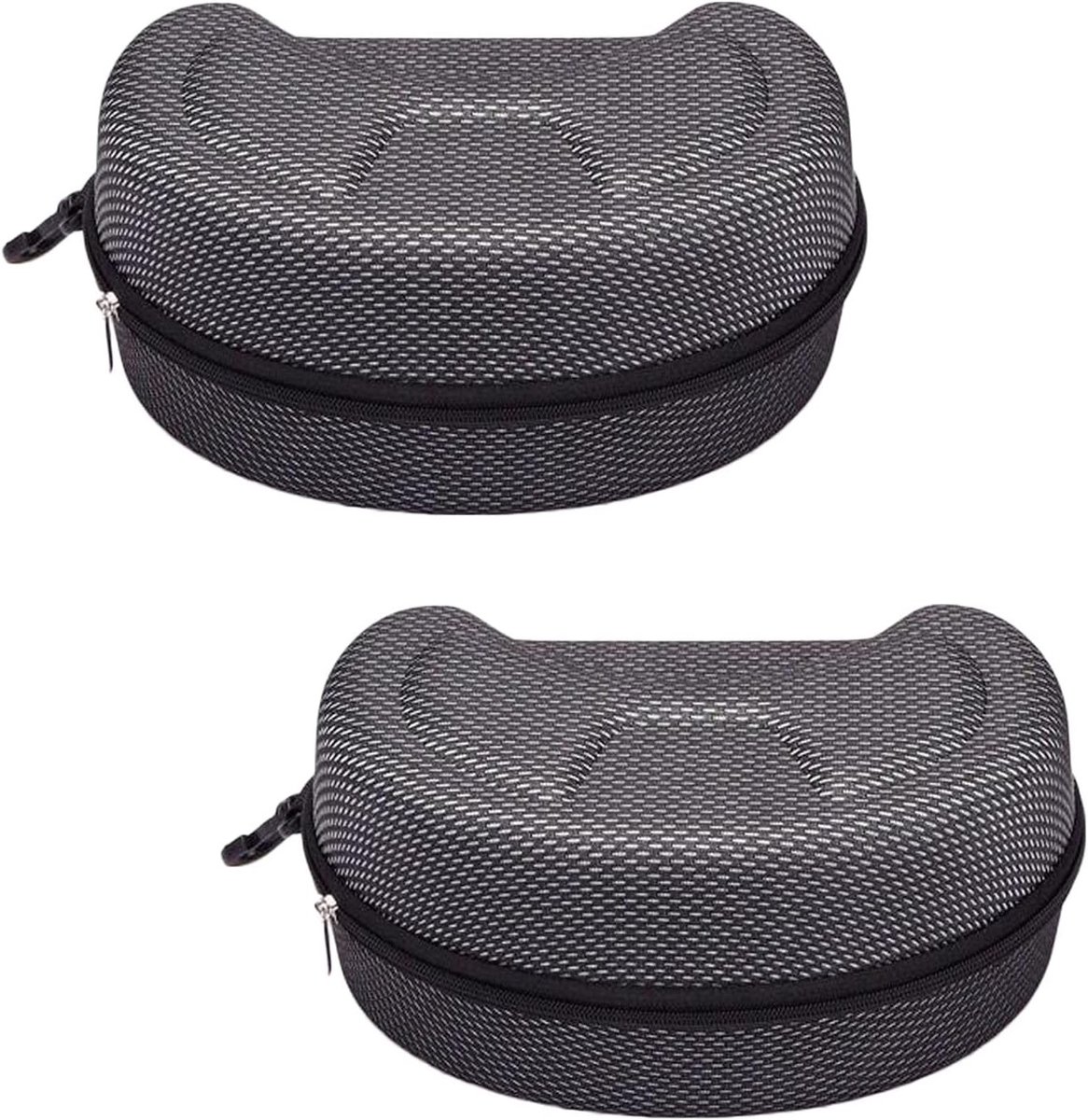 Ruime en Beschermende Opbergdoos voor Sportbrillen en Sneeuwgoggles - Set van 2, Ideaal voor Reis en Opslag