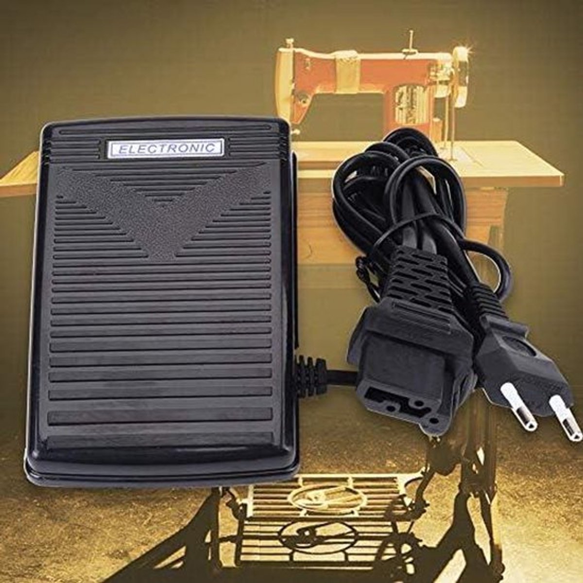 Thuis Naaimachine Voetpedaal EU Stekker 200-240 V Met Netsnoer - Naaimachine-accessoires