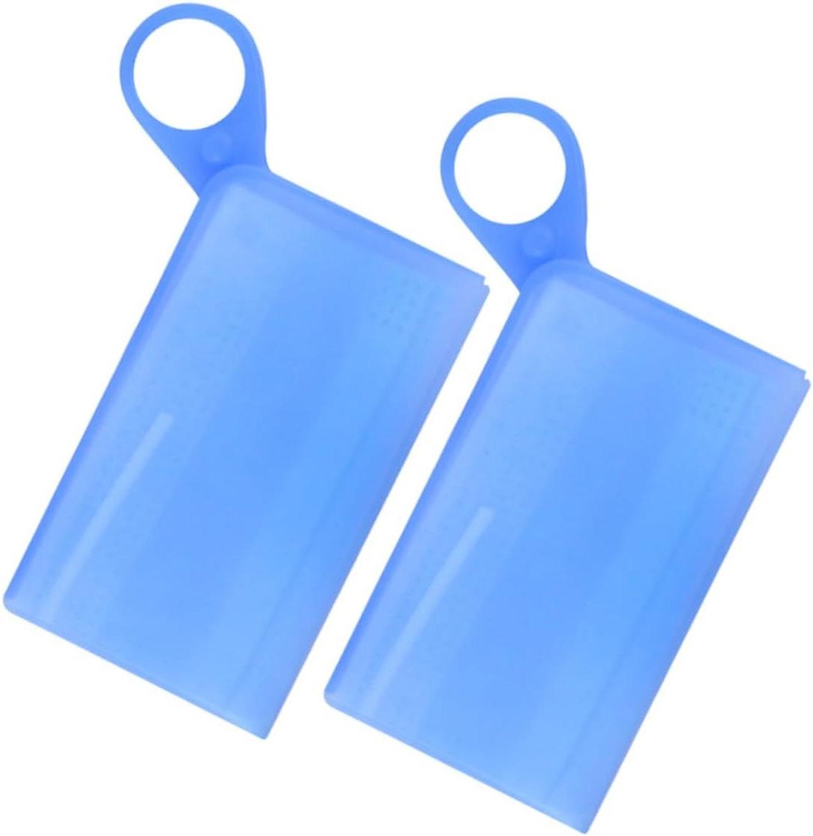 Masker Houder - Opbergclip - Tijdelijk Opbergen - Waterdicht Ontwerp - 19 x 13 cm - Blauw
