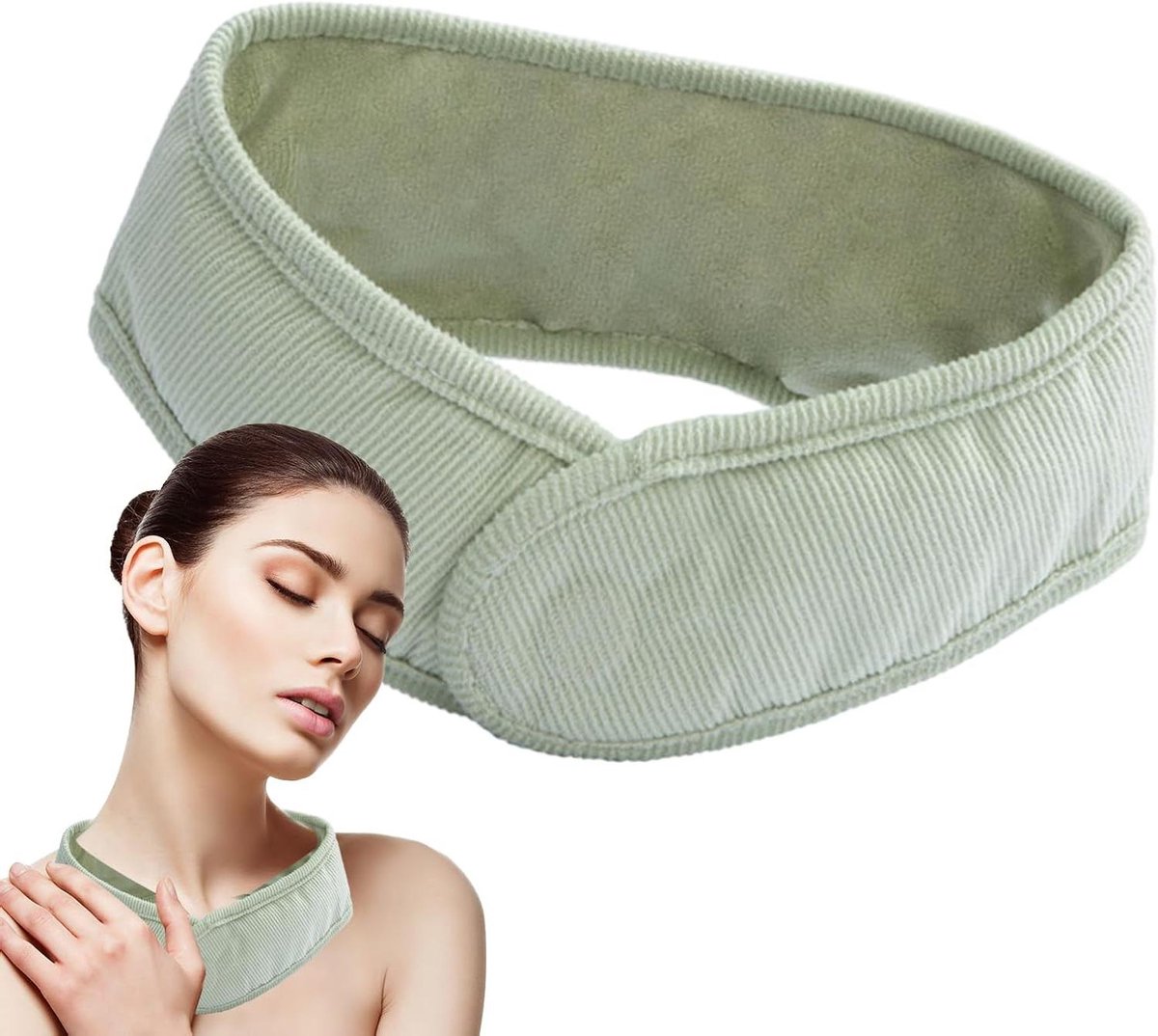 Verwarmde Sjaal - Elektrische Nekwarmer - Warm Blijven - 3 Warmtestanden - 61x9cm - Zwart