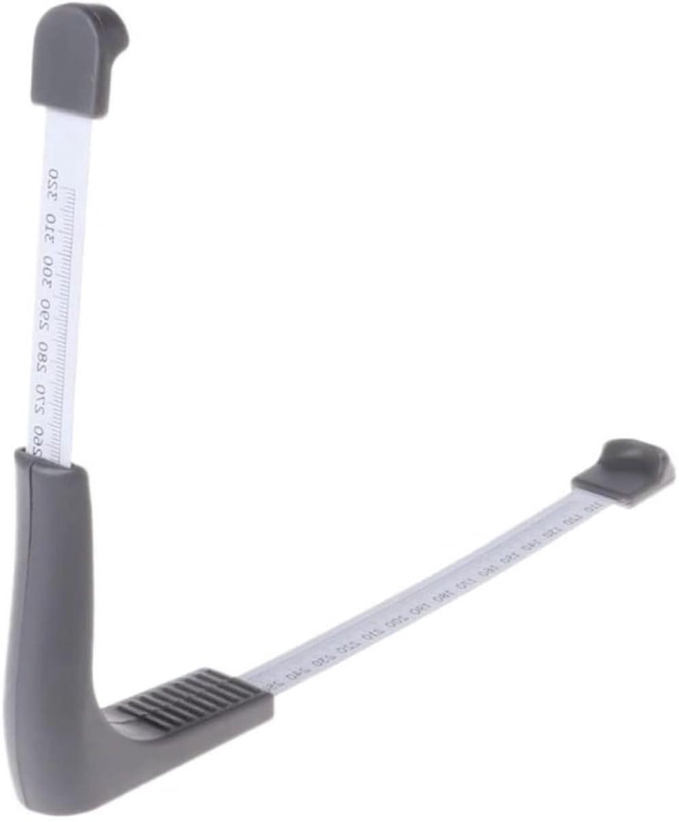 Schoenmeter - Voetmeter - Optimale Pasvorm - Nauwkeurig Meetresultaat - 110-320 mm - Wit Grijs