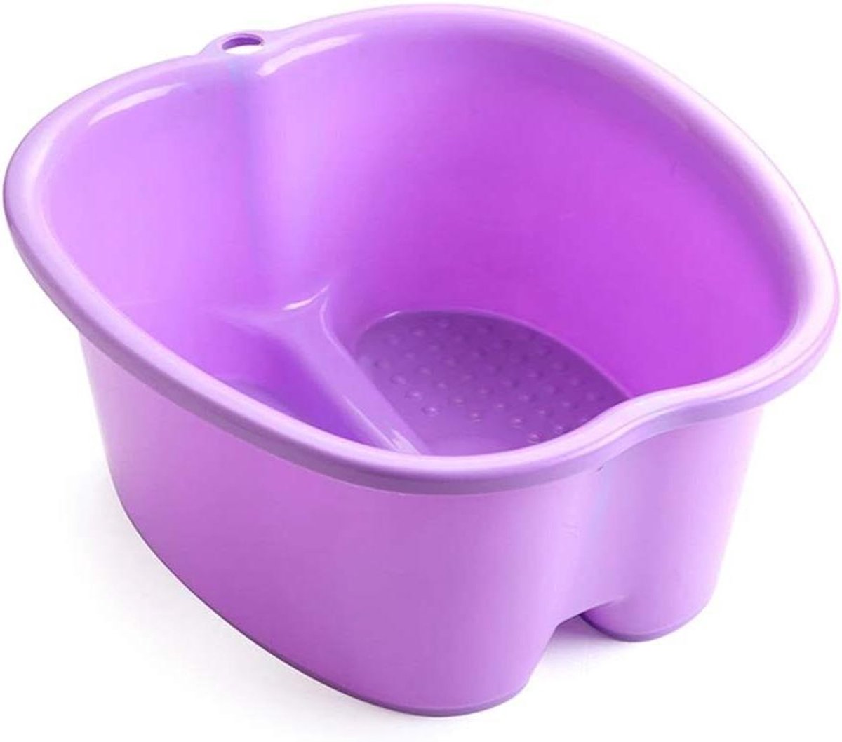 Voetenbad Kuip - Voeten Soaker - Voeten Ontspannen - Extra Dik Plastic - 38.5 cm - Paars