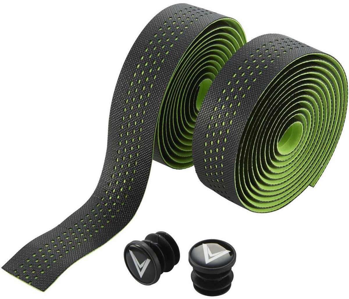 Voxom Gb8 Superlight Stuurlint Groen,Zwart 200 cm