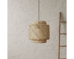 Bamboe hanglamp Santi S -Ø38cm- Ronde bamboe hanglamp - 4Shine