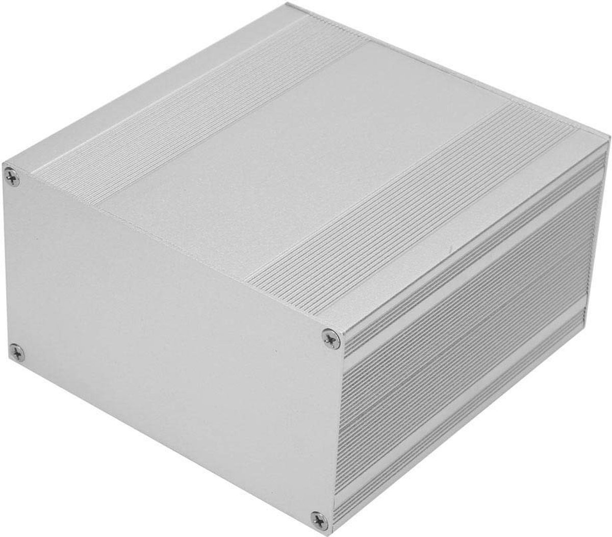 aladdien - Aluminium behuizing - DIY elektronische projecten - Duurzaam en warmteafvoer - Zilver - Electromagnetische afscherming - Geschikt voor PC...