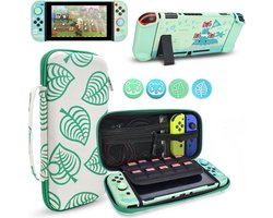 Kraftverdia™-Draagtas voor Nintendo Switch-Accessoires-Case-voor Switch Console-met dockbare harde kaft-Duimgreepdoppen-Animal