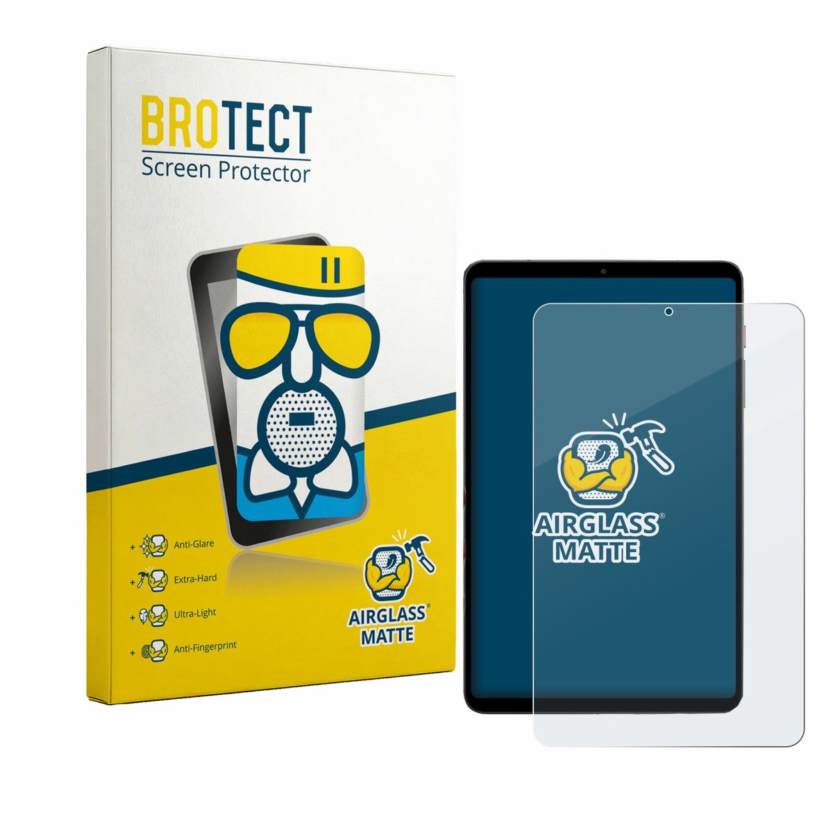 BROTECT - Screenprotector voor BNCF BPad T1 - Folie Beschermfolie Beschermglas matte