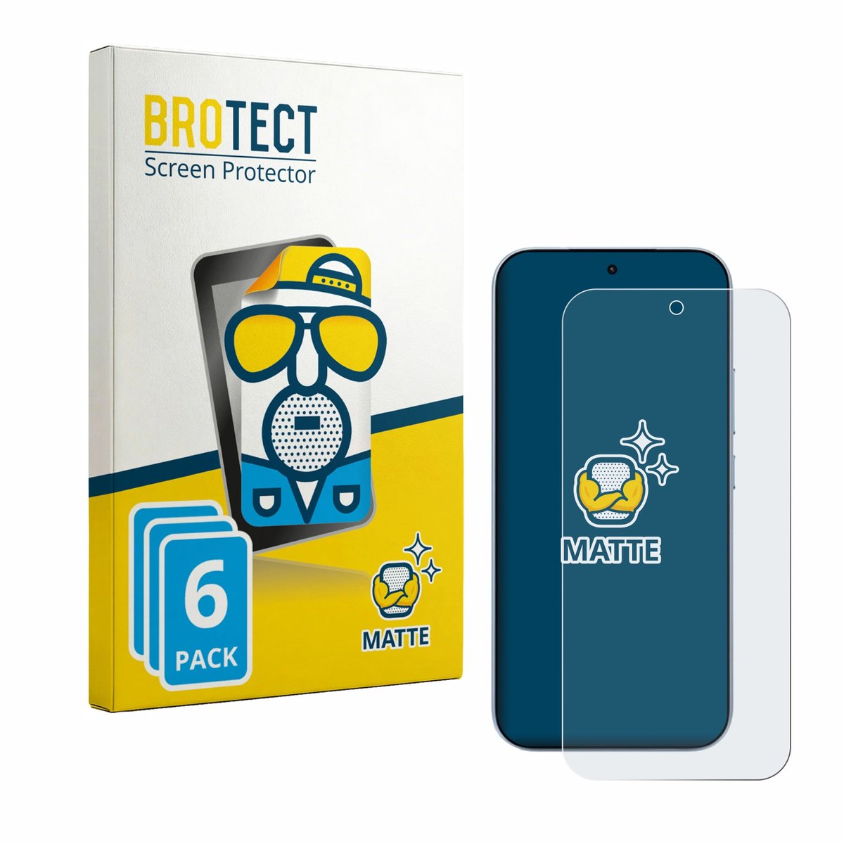BROTECT - Screenprotector voor Xiaomi 17T - Folie Beschermfolie matte 6 Stuks