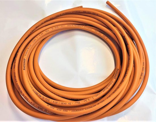 Zeer Flexibele Gasslang Propaan Butaan 1 Meter 30 Bar voor Camping en Kookapparatuur — afbeelding 5