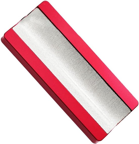 Biljart Keu Vormer - Onderhoudstool Pool - Keu Tip Onderhoud - Dubbele Camber Vliegtuig - 9.4 cm - Zilver — afbeelding 4