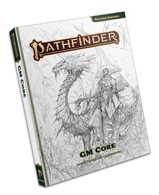 Pathfinder RPG GM Core Sketch Cover - cover