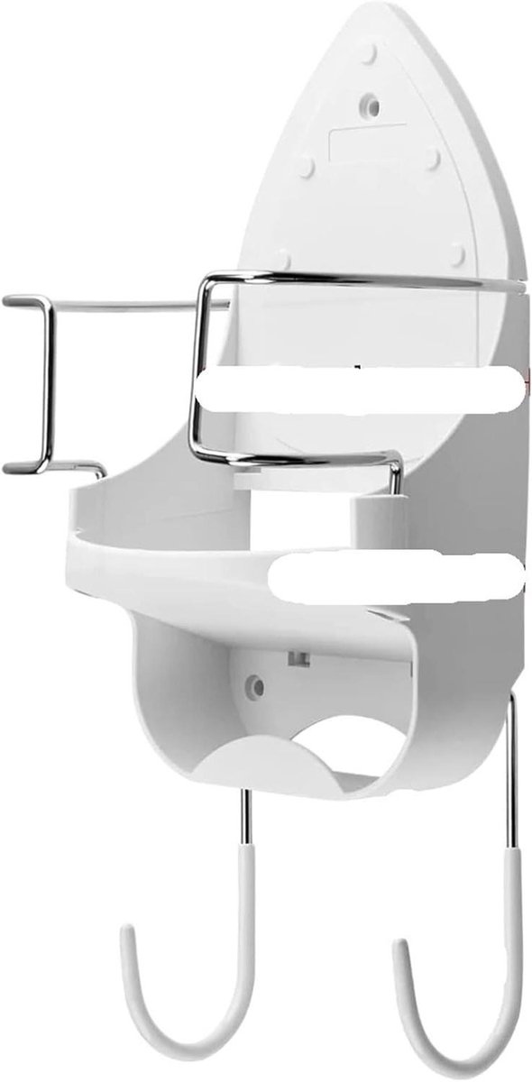 Strijkplank Houder - Muurrek Hanger - Ruimte Besparen - Compact Ontwerp - 29.5 cm - Wit