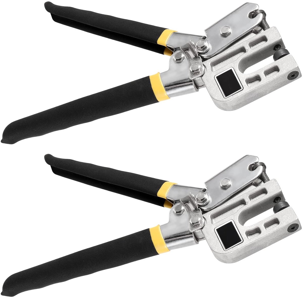 aladdien - 270 mm metalen bouten-krimptang - handgereedschap - zilver - stansslot - onmisbaar voor gipsplaten - duurzaam en ergonomisch - geschikt v...