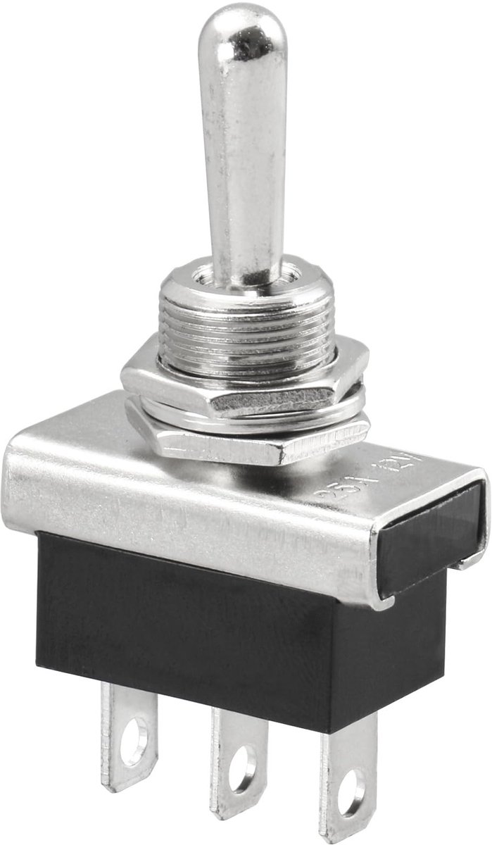 ONF3 - Tuimelschakelaar - Metalen schakelaars - Duurzaam en betrouwbaar - 12V 25A - Dashboard verlichting - Geschikt voor voertuigen - Model KN3...