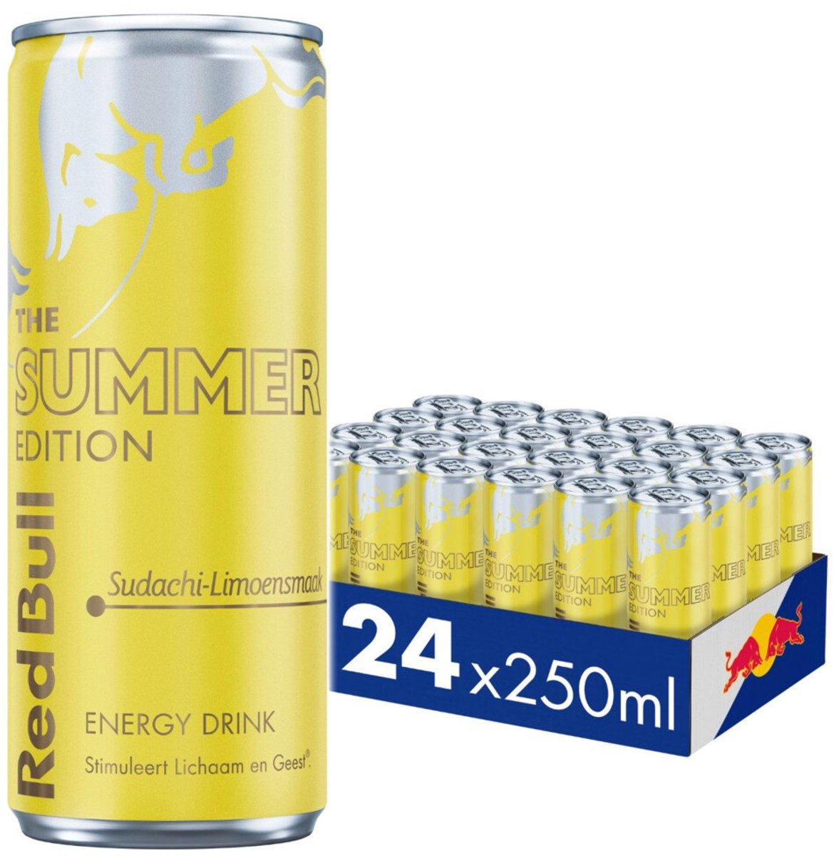 2x Red Bull Energy Drink Summer Edition Sudachi-Limoen 24 x 250 ml