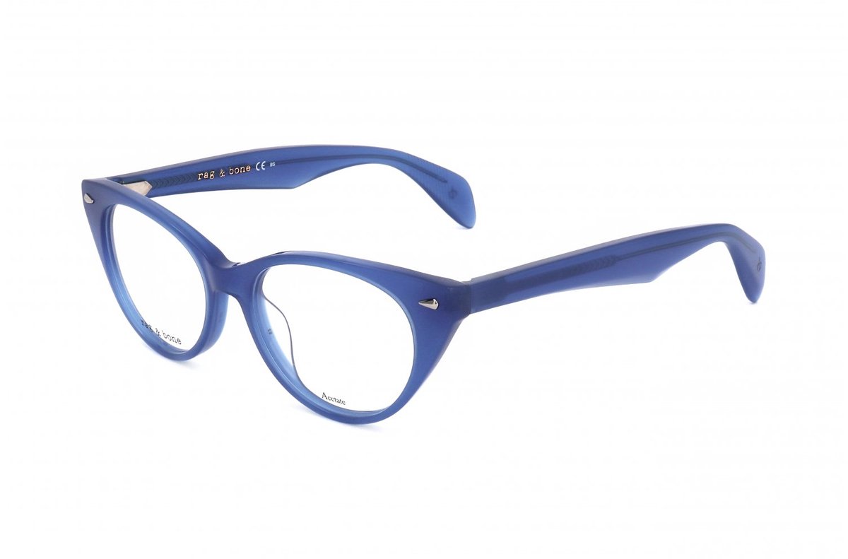 Rag & Bone RNB3012 Blue 49/16/145 WOMAN Brilmonturen