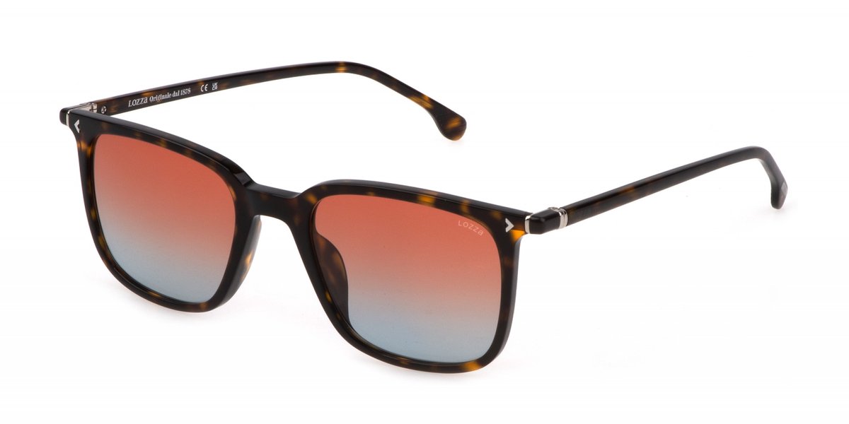 Lozza SL4320 Avana scura lucida 52/20/145 MAN Zonnebrillen