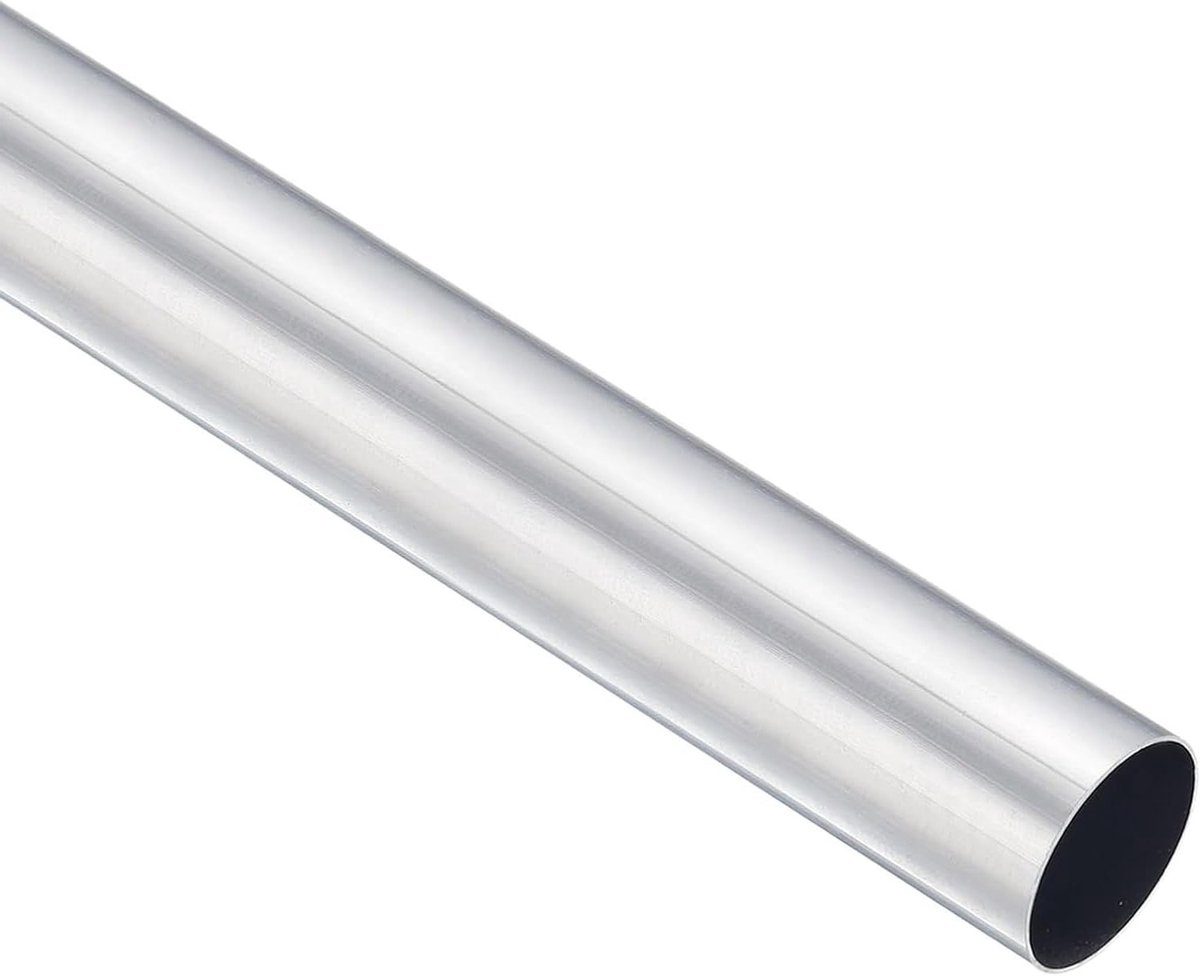 Aluminium ronde buis 30mm OD, 27mm ID, 100mm lengte - naadloze buis voor industrie en DIY-projecten