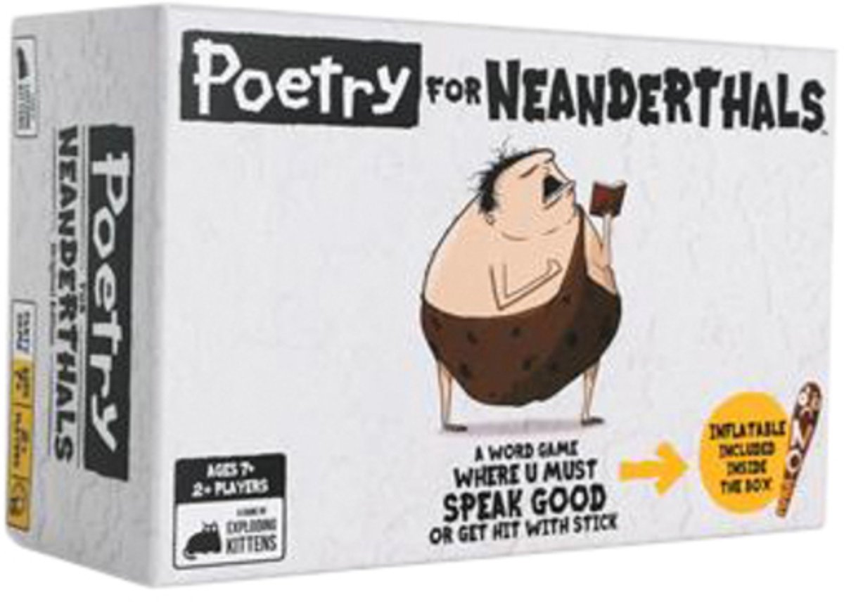 Poetry for Neanderthals - Nederlandstalig Kaartspel — afbeelding 8