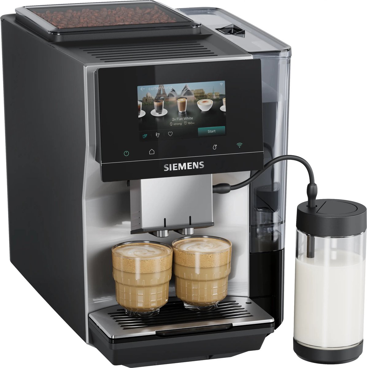 Espresso volautomaat EQ700 classic RVS zilver metallic TP7X5BM7