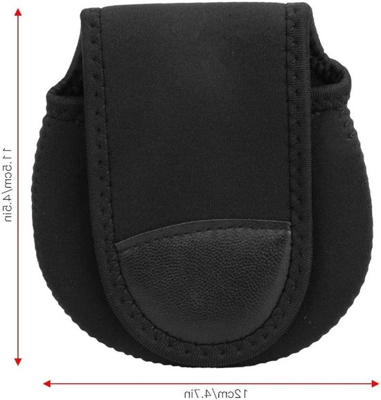 Neopreen Schokbestendige Beschermhoes voor Baitcasting Reel - Ideale Opbergcase voor Visspullen en Bescherming tegen Stoten — afbeelding 2