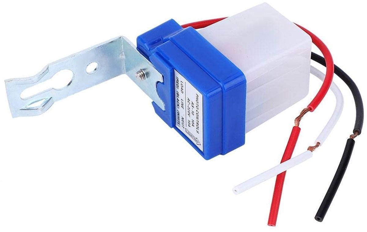 Walfront Twilight Switch - Automatische Lichtschakelaar met Fotocel voor Buitengebruik - 2200W