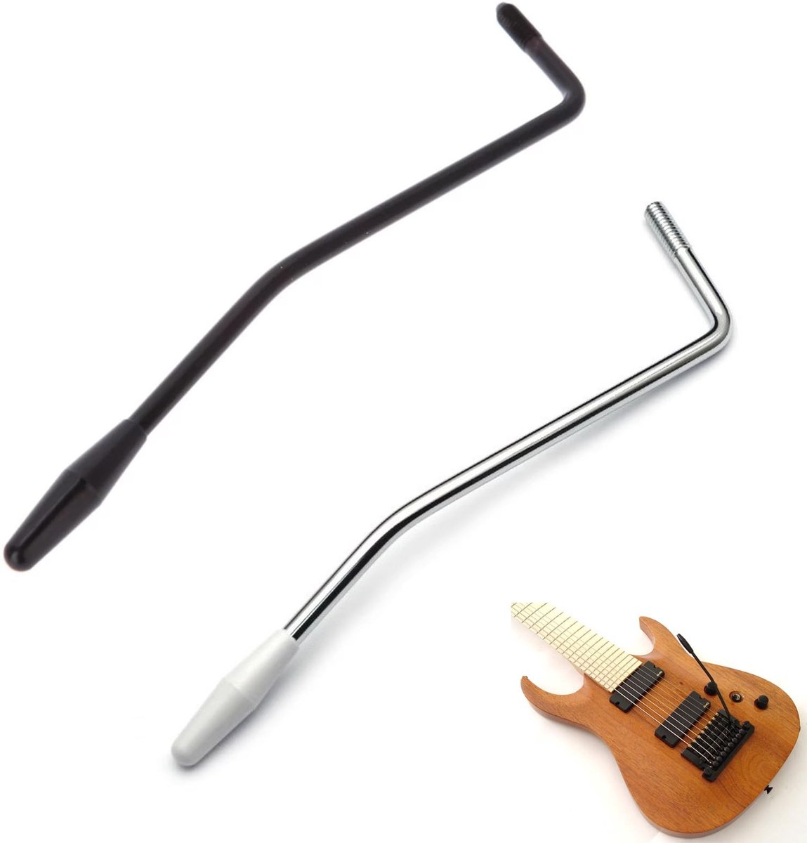 Gitaar Tremolo Arm Set van 2 met Schroefdraad voor Elektrische Gitaar