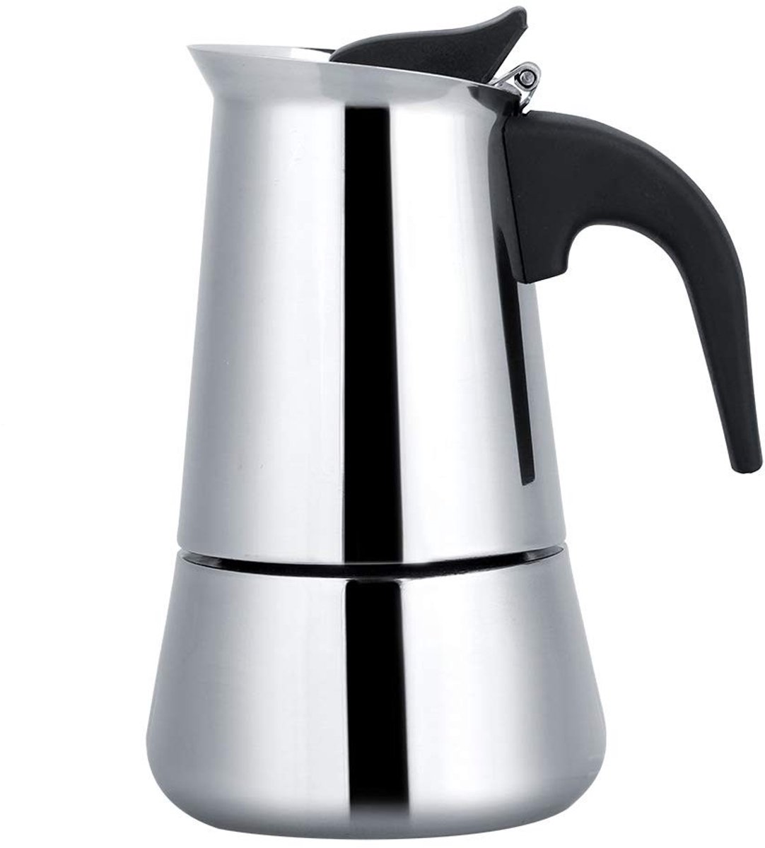 Roestvrijstalen Espressomachine voor Thuis en Onderweg
