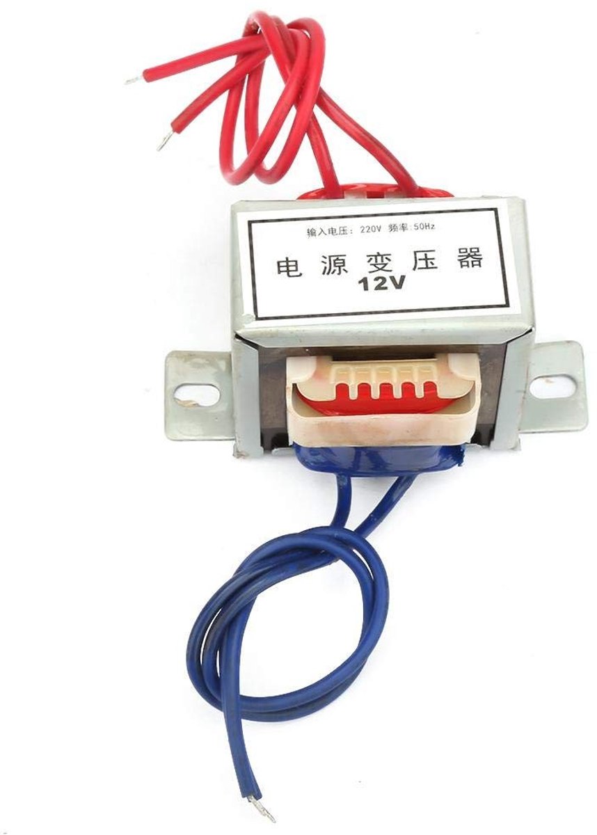 Walfront Single Power Transformer 12V/24V - 10W - AC 220V naar AC 12V/24V