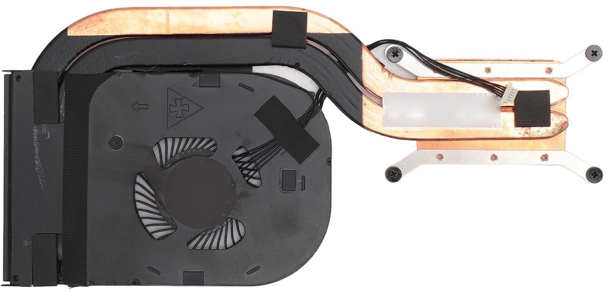 Allecto - 5-pins CPU-ventilator - Vervangende ventilatormodule - Perfecte vervanging voor laptop - Geschikt voor X1 Carbon 6e generatie 2018 - 5-po..