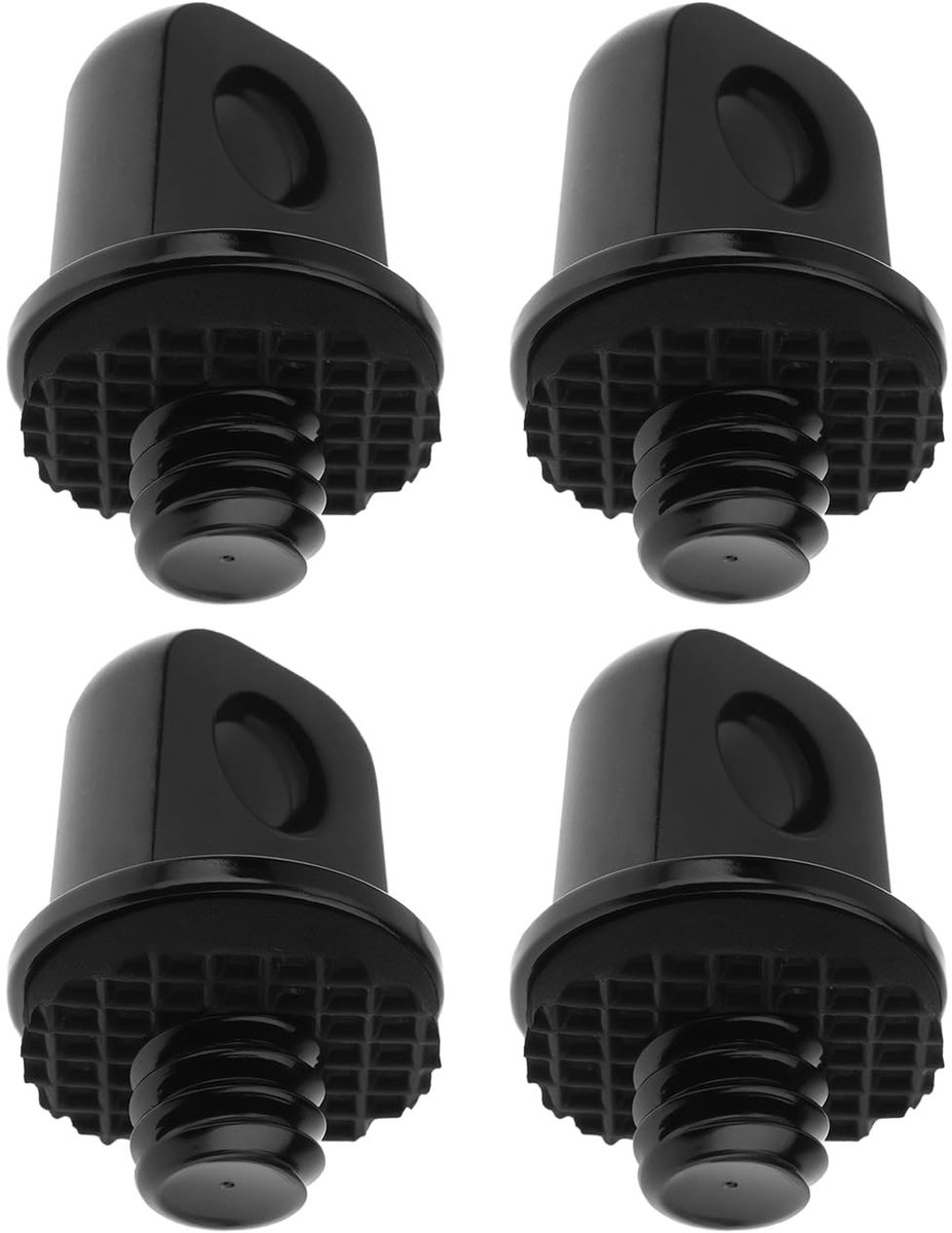 Allecto - Metaalschroeven Snelle Installatie - Cameraaccessoires - 4 Stuks - Stevige Bevestiging - Ideaal voor Camera's - Geschikt voor Diverse Toe..