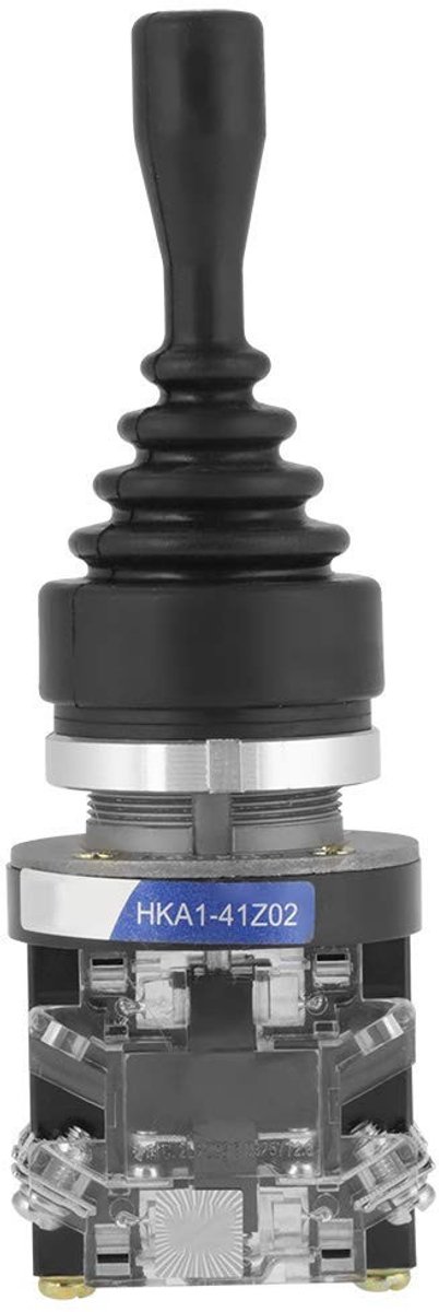 aladdien - Joystick-schakelaar - 2NO - Directe terugkeer - 2 standen - Automatisering en beveiliging - Ideaal voor industriële toepassingen - HKA1-4..