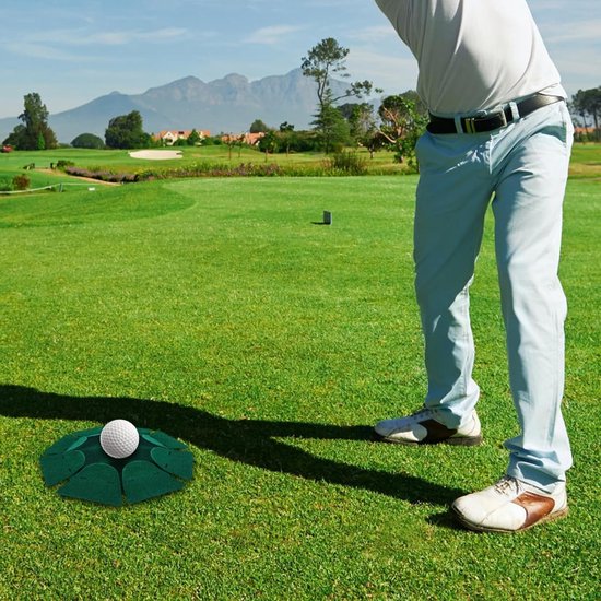 Golf Putting Cup Oefenhulpmiddel voor Binnen en Buiten, Ideaal voor Putter Training en Precisie Verbetering, Geschikt voor Alle Golfniveaus van Merkloos — afbeelding 5