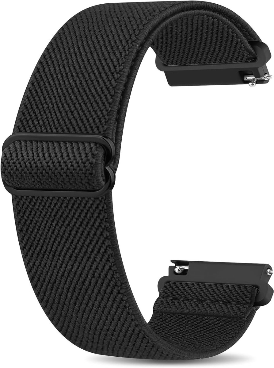 Verstelbare Nylon Horlogeband voor Smartwatch 18mm 20mm 22mm Heren Dames